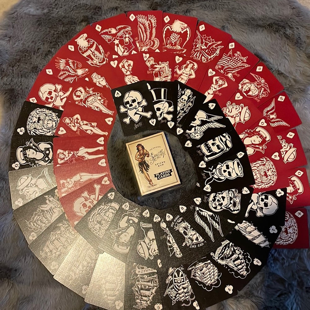 Sailor Jerry Spiced Rum Playing Cards - Picture 3 of 5